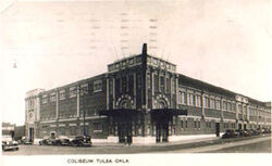 Tulsa Coliseum circa 1943