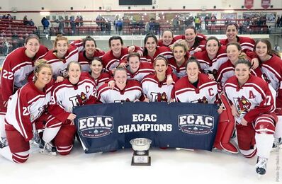 2017 ECAC West Women's champs Plattsburgh Cardinals