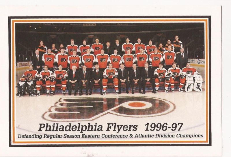 Mitchell & Ness Eric Lindros Orange Philadelphia Flyers 1996/97