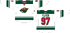 Minnesota Wild Road Uniform