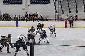 The College of New Jersey and West Chester University compete in the first round of the 2018 CSCHC Playoffs at Loucks Ice Center.