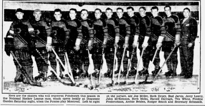 1929–30 Pittsburgh Pirates (NHL) season, Ice Hockey Wiki