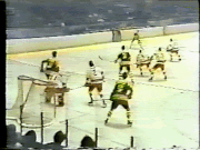 The Bruins wore jerseys with names on the back for the first time, January 4, 1974.