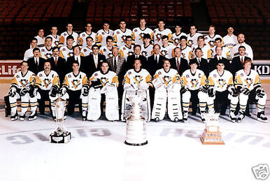 1991 Stanley Cup Champions - The Pittsburgh Penguins.  Pittsburgh penguins,  Pittsburgh, Pittsburgh penguins hockey