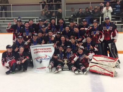 2016 Alberta Senior AA champs Daysland North Stars