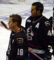 Markus Naslund and Todd Bertuzzi