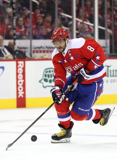 Alex Ovechkin Signs Six-Year On-Ice Endorsement Deal With Bauer