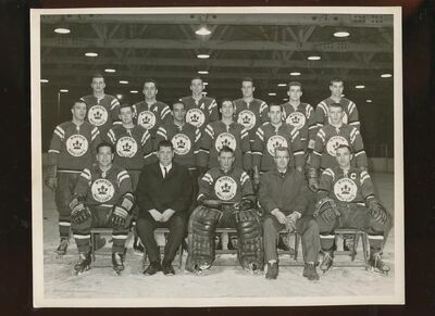 Windsor Maple Leafs team from the 1950's.