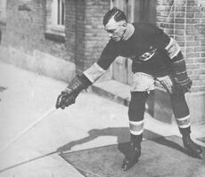 Joe Hall, who died after only two seasons in the NHL, is England's ninth all-time leading point scorer.