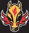 Calgary Flames 3rd jersey logo, introduced in 1998