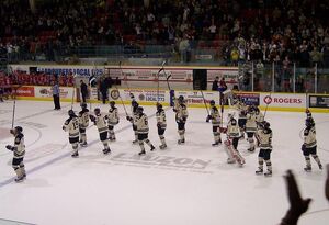 Spitfires salute fans