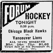 39-40NHLExhChiBHVancouver GameAd.jpg (55 KB) Post-season @ Vancouver