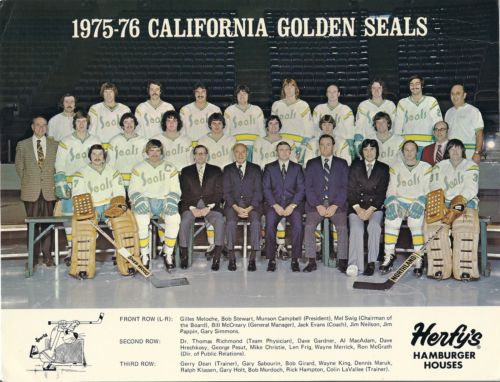 California Golden Seals - 1975-76 Season Recap 