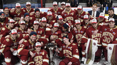 2018 NCHC champions Denver Pioneers