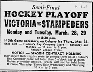 Semi Final @ Calgary