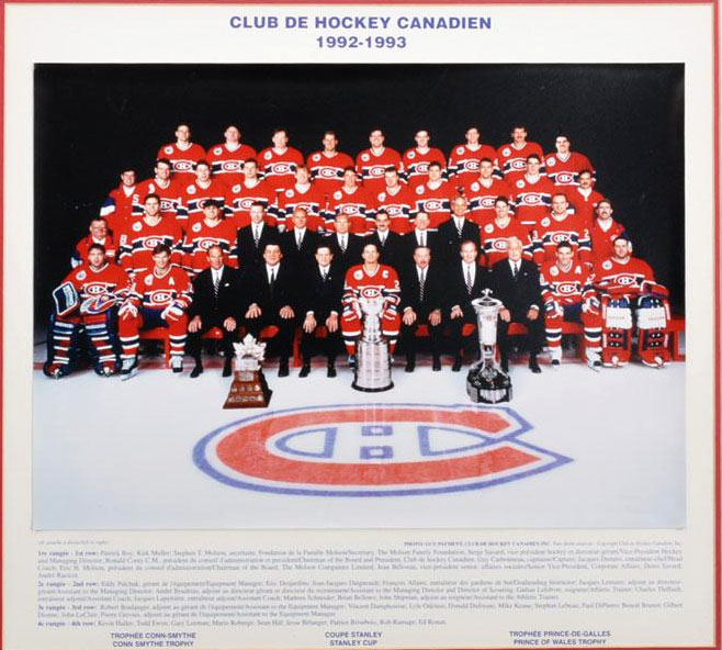 1992 93 Montreal Canadiens Season Ice Hockey Wiki Fandom