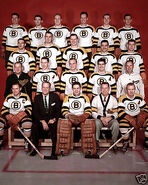 Alternate 1955-56 Bruins team picture.