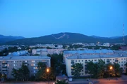 A view of Yuzhno-Sakhalinsk.