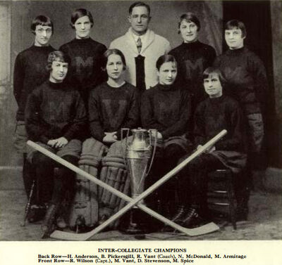 1925-26 University of Manitoba Women's Team