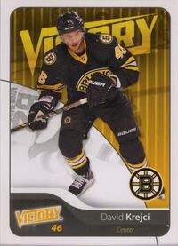 David Krejci Hockey Card