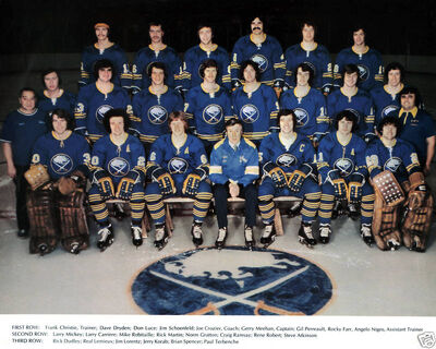 Tim Horton 1973 Buffalo Sabres