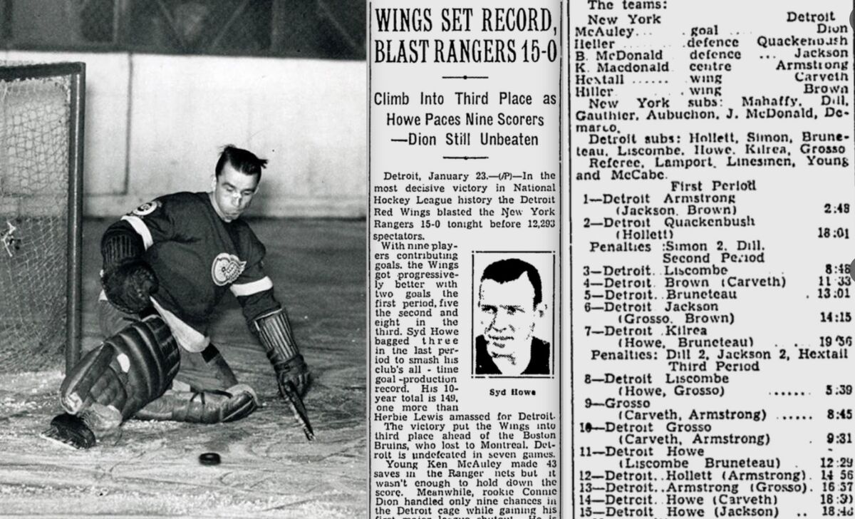 1943–44 Detroit Red Wings season - Wikipedia