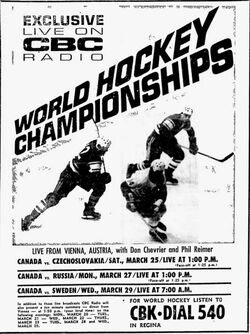 Original Vintage Sport Poster Ice Hockey World Championship Vienna Eishockey