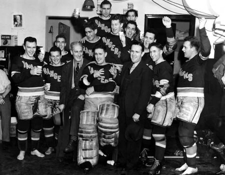 1940 Rangers celebrate