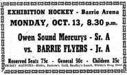 Pre-season @ Barrie