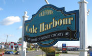 Cole Harbour welcome sign