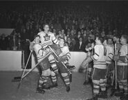 21Apr1951-Barilko lauded.jpg (111 KB) Barilko lauded after scoring the 1951 Cup winning goal.