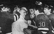 Montreal team celebrates win.