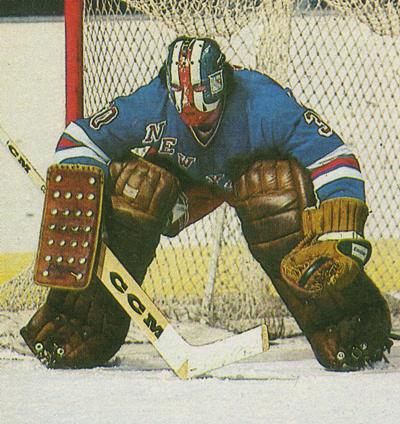 NHL New York Rangers Goalie Steve Baker Color 8 X 10 Photo Picture