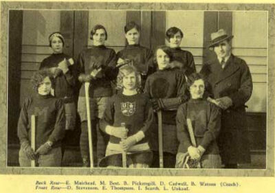 1927-28 University of Manitoba Women's Team