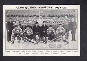 1931-32 Quebec Castors
