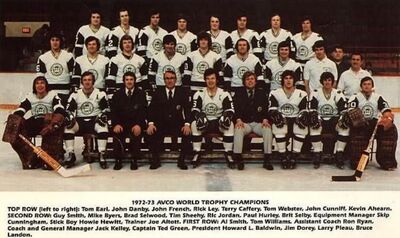 Defunct Houston Aeros Hockey 1972