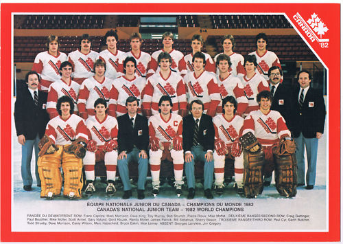 List of IIHF World Junior Championship players for Canada - Wikipedia
