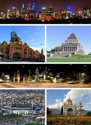 A montage of this city.