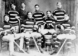 Ottawa "Silver Seven", Stanley Cup champions (1905).