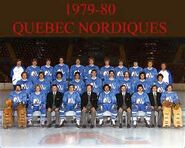 1979-80 Quebec Nordiques team photo.