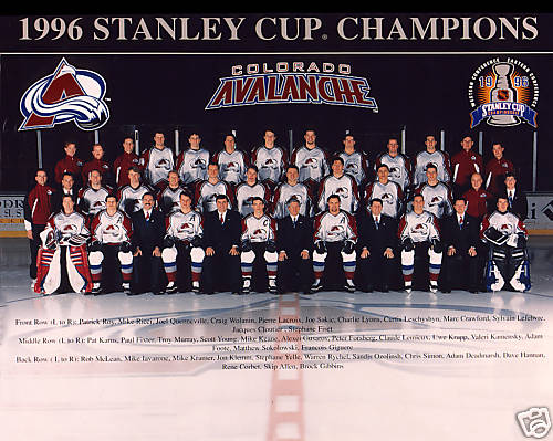 National Hockey League - 1995-96 NHL Playoffs 