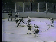 Bobby Orr scores on his second return to the line-up, November 18, 1972.