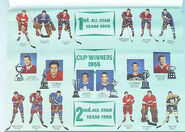 Flaman on the 1954-55 Second All-Star Team.