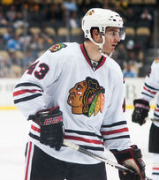 Saad with the  in 2011.