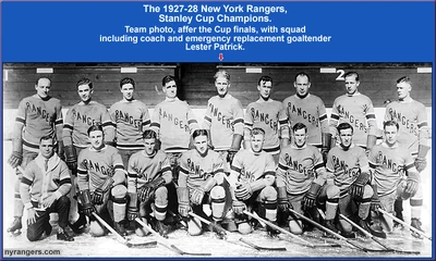 1927-28-NYR Stanley Cup Champs