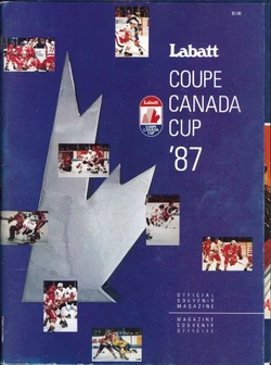87 Canada Cup program