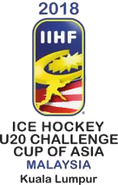 2018 IIHF U20 Challenge Cup of Asia logo