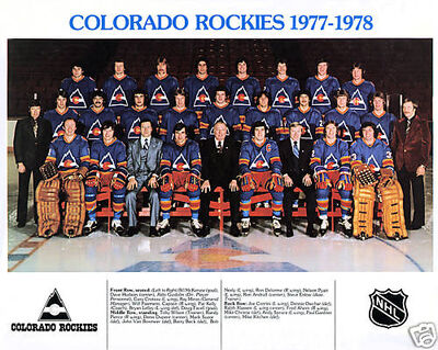 Colorado Rockies 1977-82 - The (unofficial) NHL Uniform Database