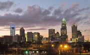 Charlotte's skyline in 2011.