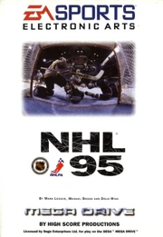 NHL 95 cover for the 